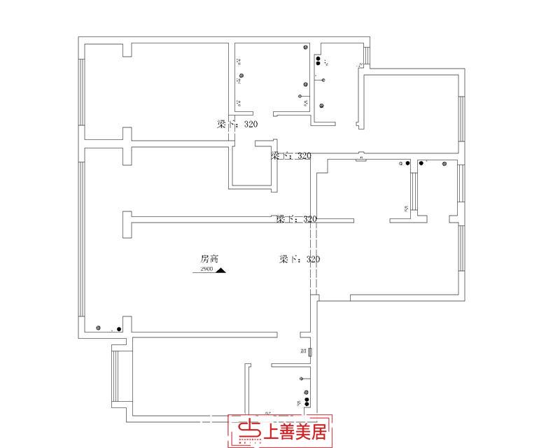 融創(chuàng)中心180㎡裝修效果圖