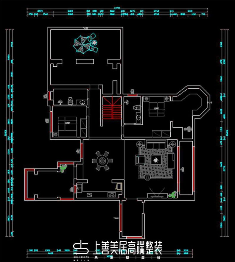 上山間簡歐風格裝修效果圖